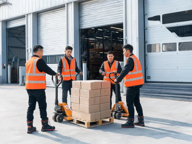 Warehouse footwear and visibility program