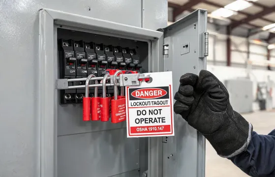 Lockout tagout equipment