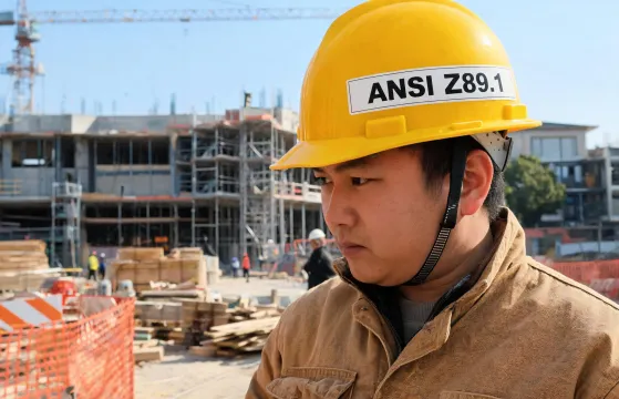 Hard hat for construction crews
