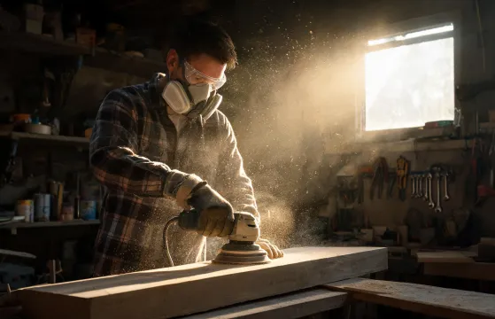 Respiratory protection for dusty work